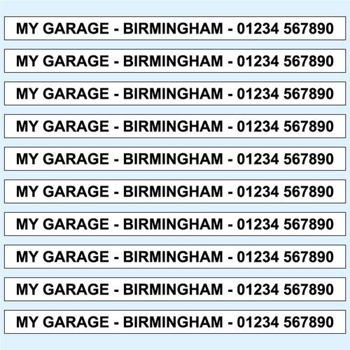 100 number plate stickers car - plate,