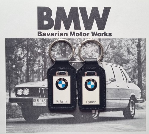 Two genuine bmw keyrings - genuine,