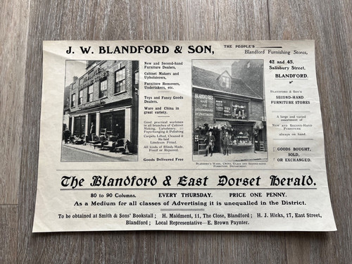 1905 illustrated advert - illustrated,