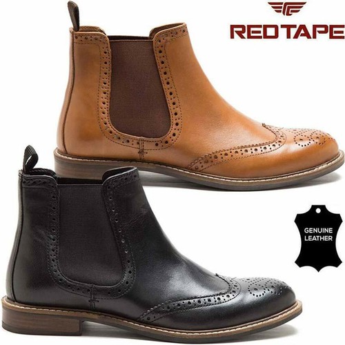 Mens leather boots - leather, chelsea