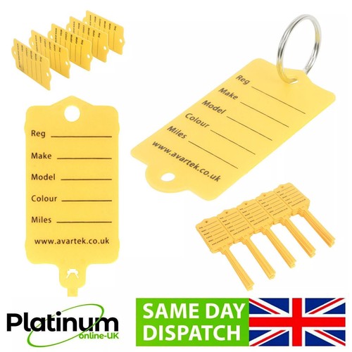 Car key tags keyrings yellow - keyrings,
