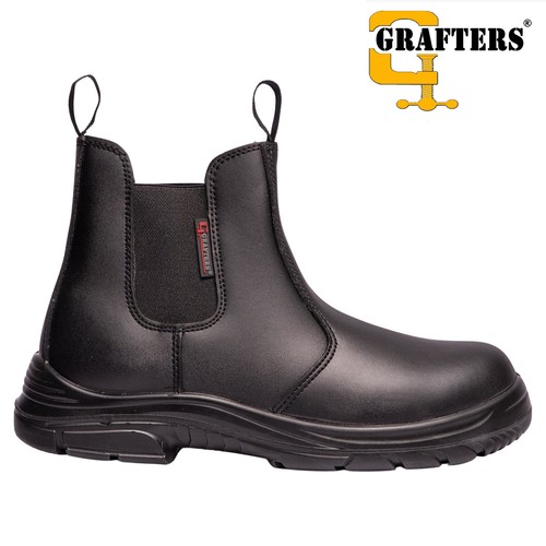 Grafters mens black - mens, leather