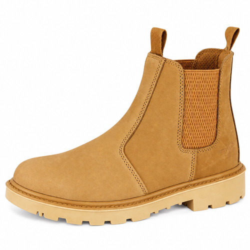 Mens leather safety steel - leather,