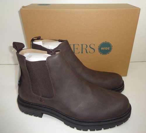 Mens brown boots ankle wide - mens,