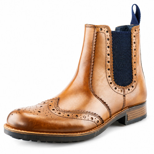 Mens leather chelsea - leather,