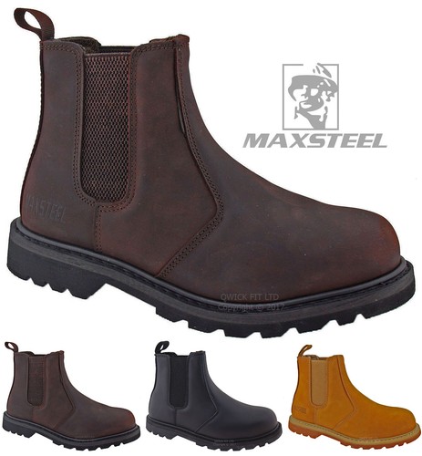 Mens leather safety - mens, cap