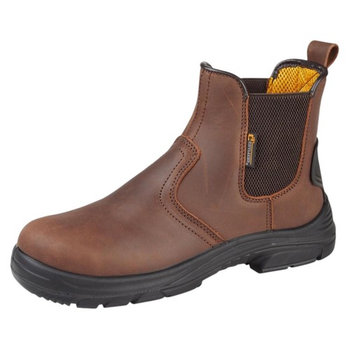 Mens leather safety - leather, wide